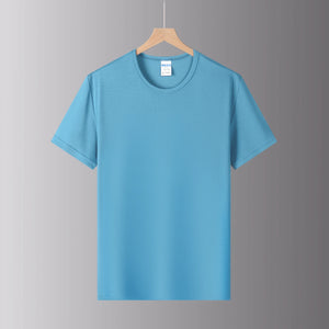 Cheap Promotion Custom T - shirt Printing Logo Summer Short Sleeves Blank sublimation T shirt