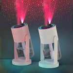 New Portable Usb Home Car Ultrasonic Mist Maker Humidifier With 7Colors Projection Led Romantic Starry Sky Lamp Humidifier