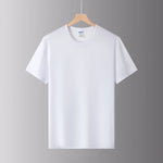 Cheap Promotion Custom T - shirt Printing Logo Summer Short Sleeves Blank sublimation T shirt