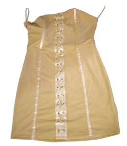 Spaghetti String Formal Dress