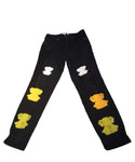 BLACK WOMENS EFG JEANS