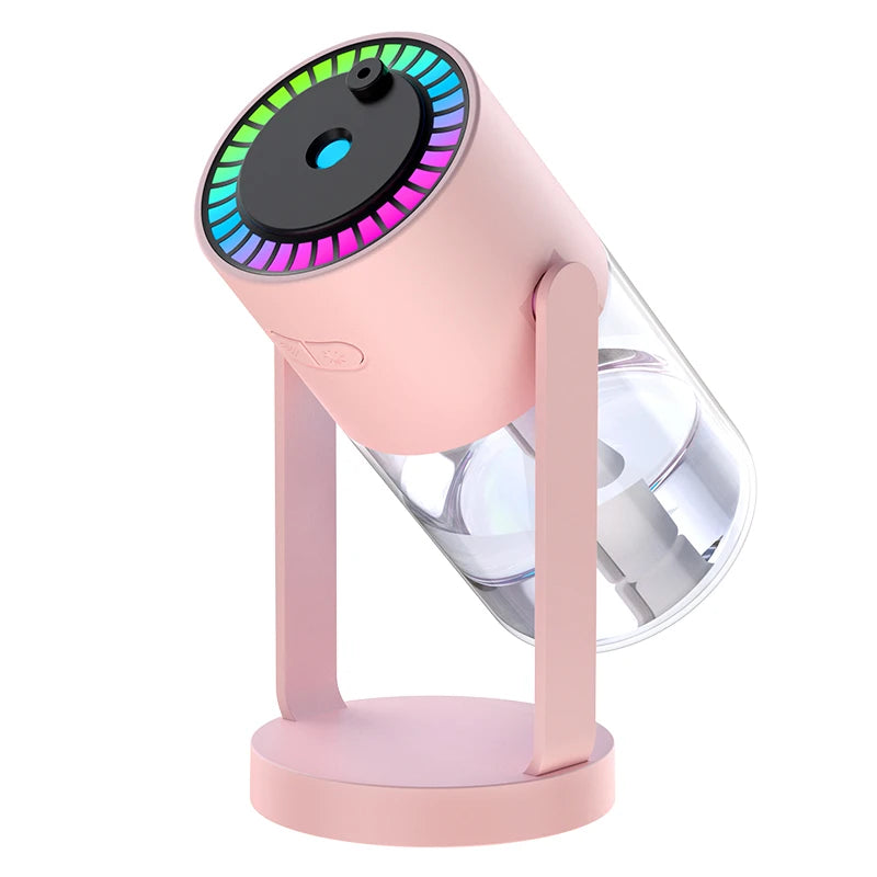 New Portable Usb Home Car Ultrasonic Mist Maker Humidifier With 7Colors Projection Led Romantic Starry Sky Lamp Humidifier